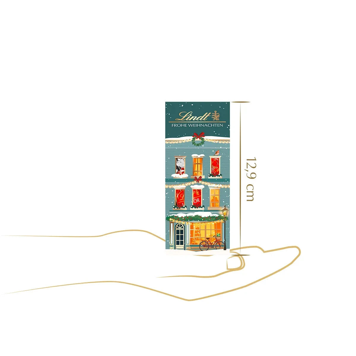 Lindt winterhaus klein 68g
