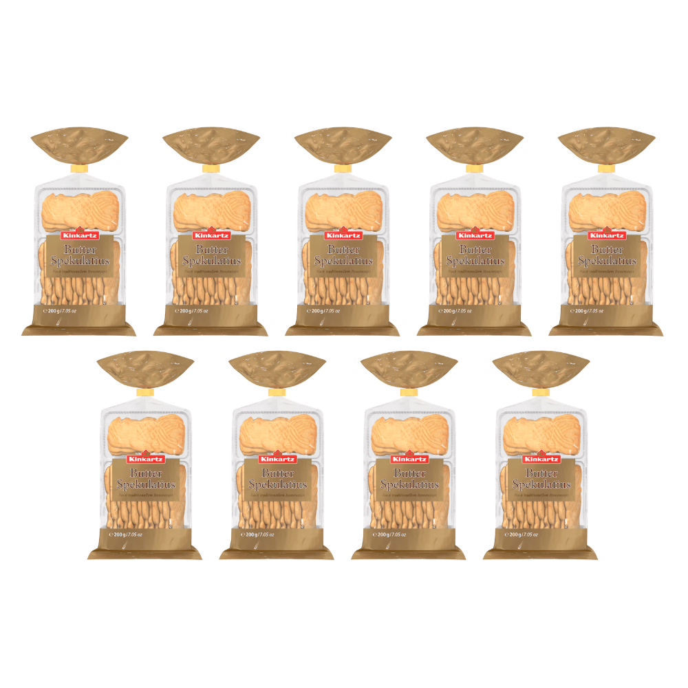 Kinkartz Butter Spekulatius 200g – 9 Stück – Packbild