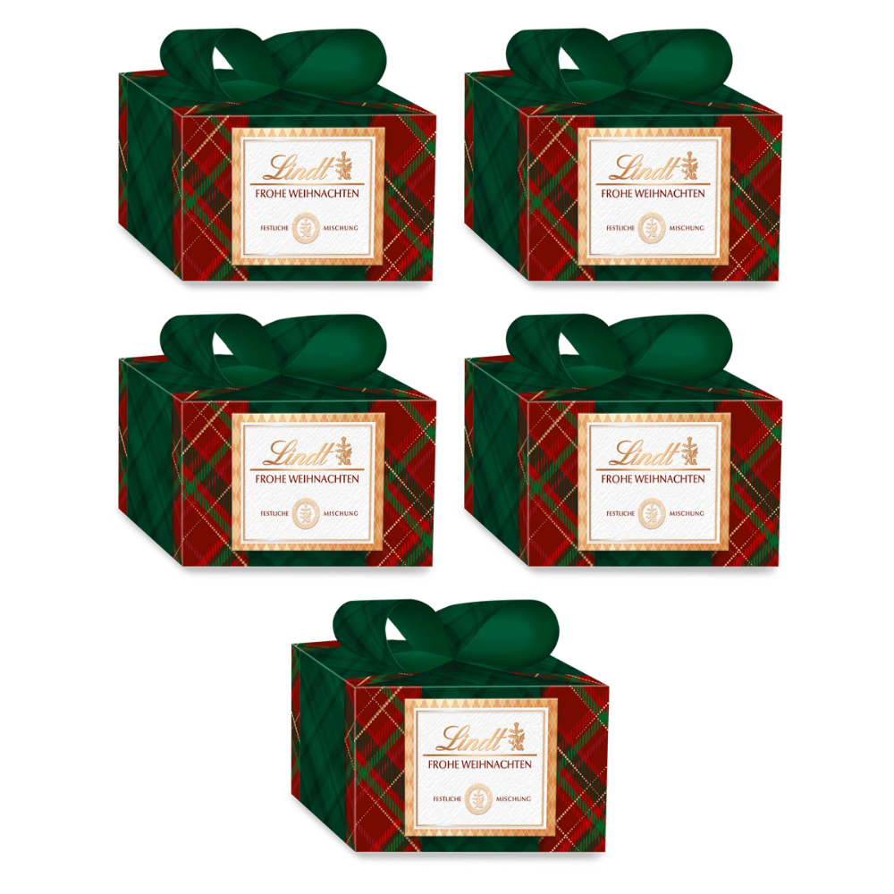 Lindt Karo Royal Kleines Geschenk 56 g – 5 × 56 g – Packbild