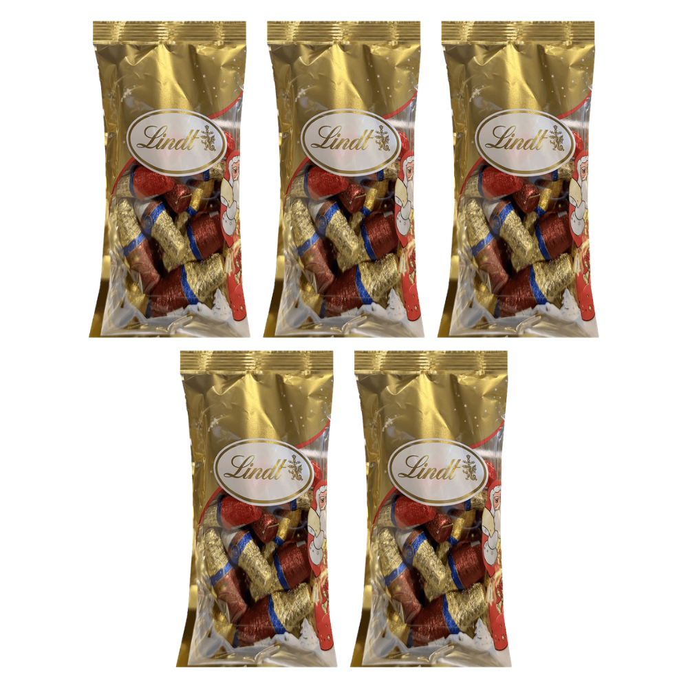 Lindt Alkohol-Flaschen Goldener Beutel 600 g – 5 × 600 g – Packbild