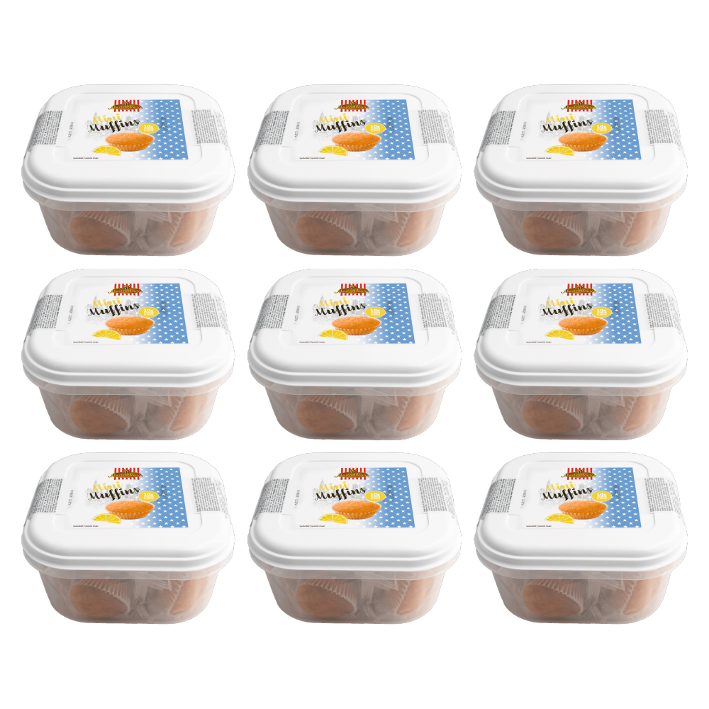 Meister Moulin Mini Muffins Lemon 250g – 9er-Pack – Packbild