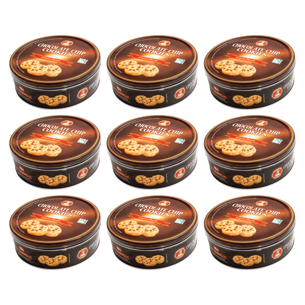 Pâtisserie Mathéo Chocolate Chip Cookies 454g – 9er-Pack – Packbild