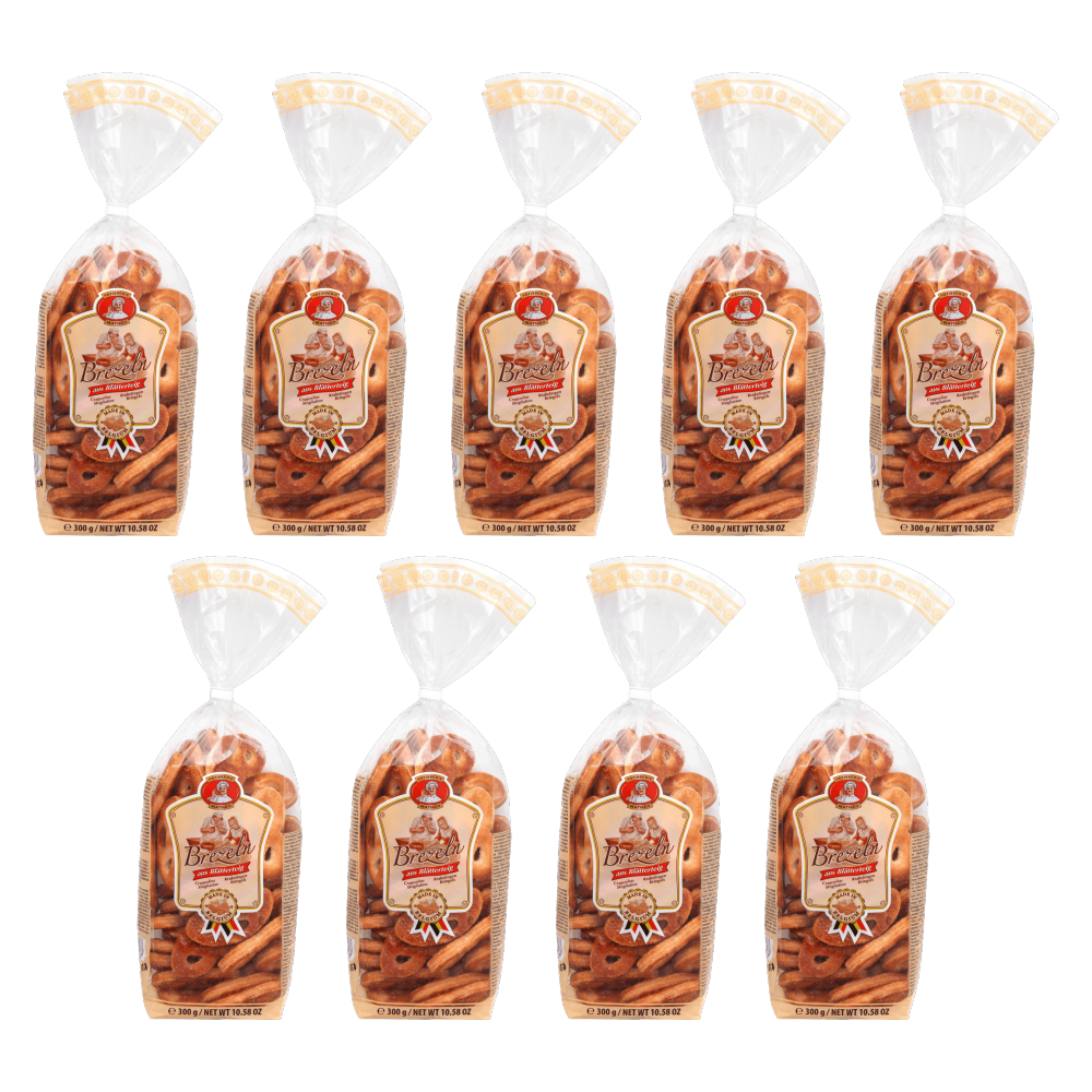 Pâtisserie Mathéo Blätterteigbrezeln 300g – 9er-Pack – Packbild