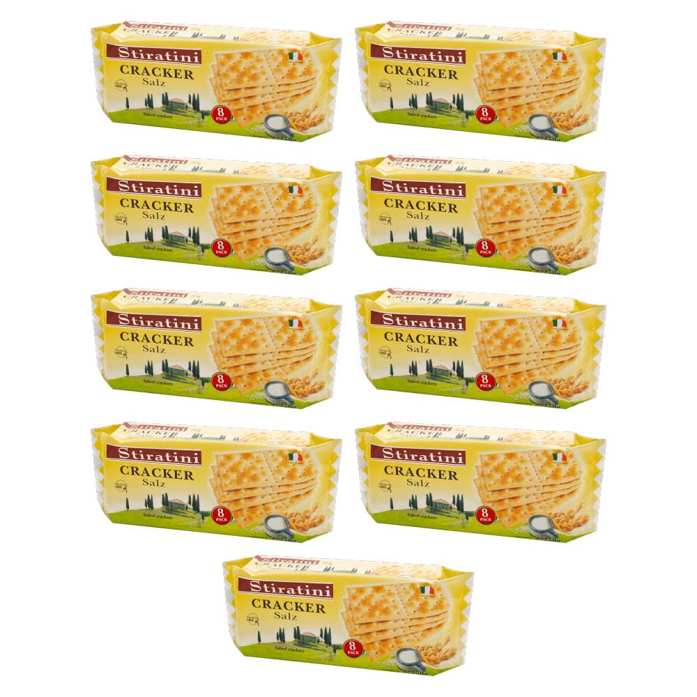 Stiratini Cracker gesalzen 250g – 9er-Pack – Packbild