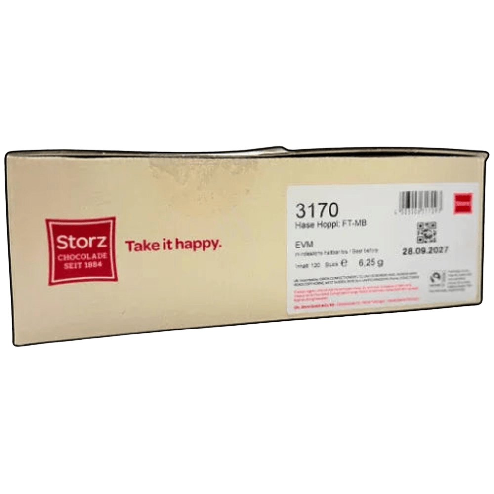 Storz Hase Hoppl Vollmilch Schokolade 120x 6,25g, 750g