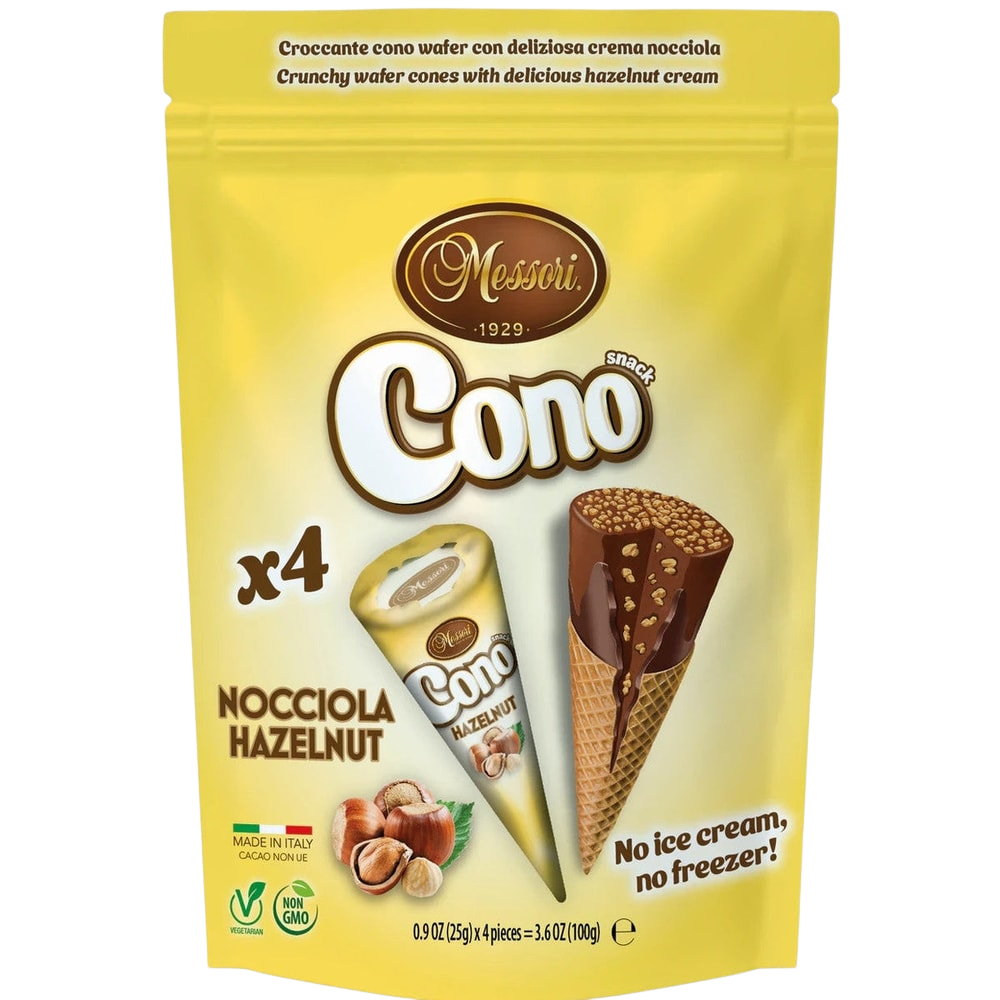 Cono Mini Waffelhoernchen Mix 4x25g = 100g Cremefüllung