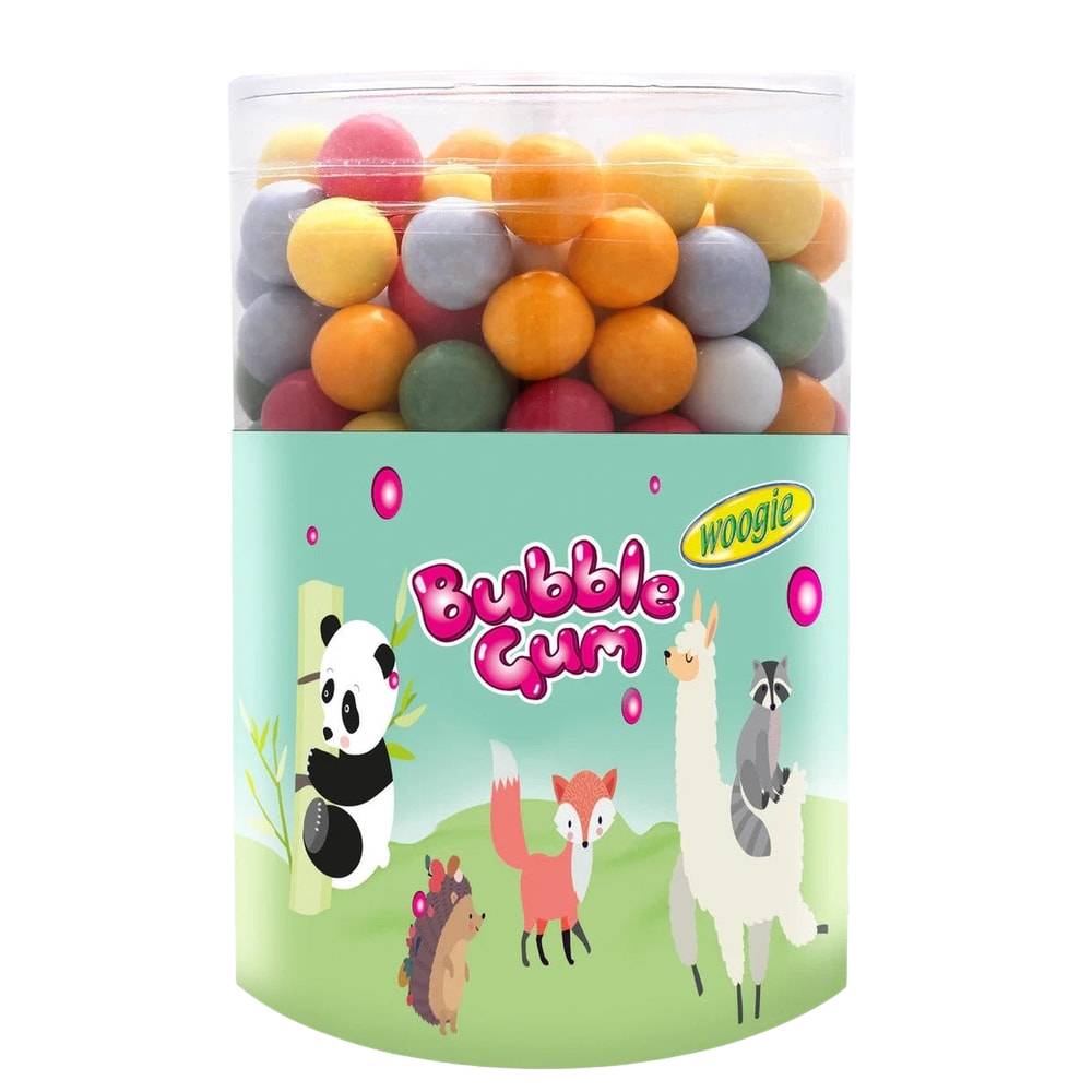 Woogie Kaugummi Kugeln Frucht Kaugummi Bunte Kaugummikugeln 500g