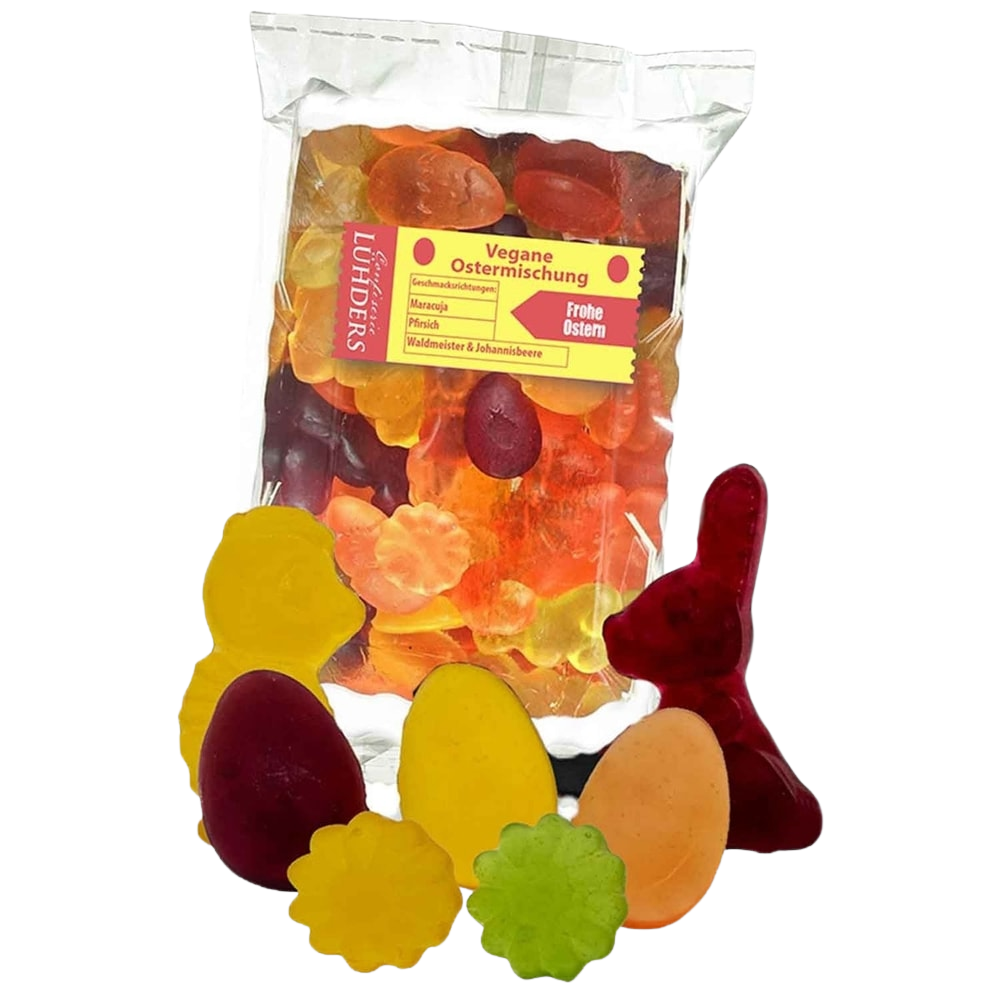 Lühders Fruchtgummi Ostermischung vegan 150g