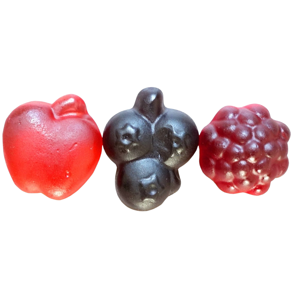 Lühders Fruchtgummi Rote Früchte vegan 80 g