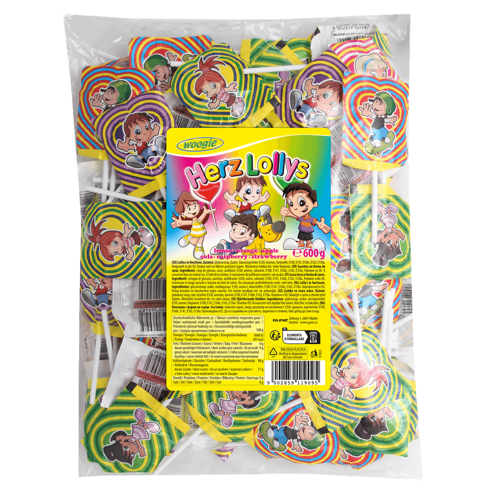 Woogie Herzlolly's 600g
