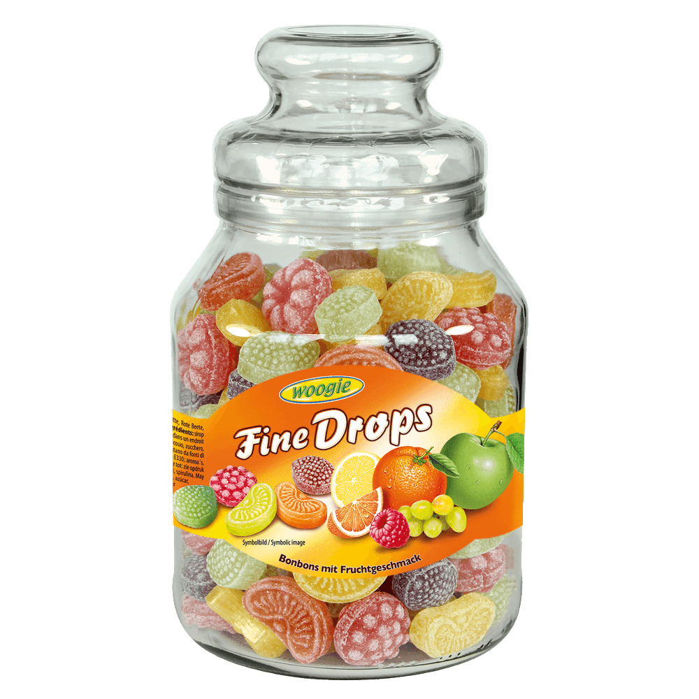 Woogie Bonbons mit Früchtemixgeschmack 966g