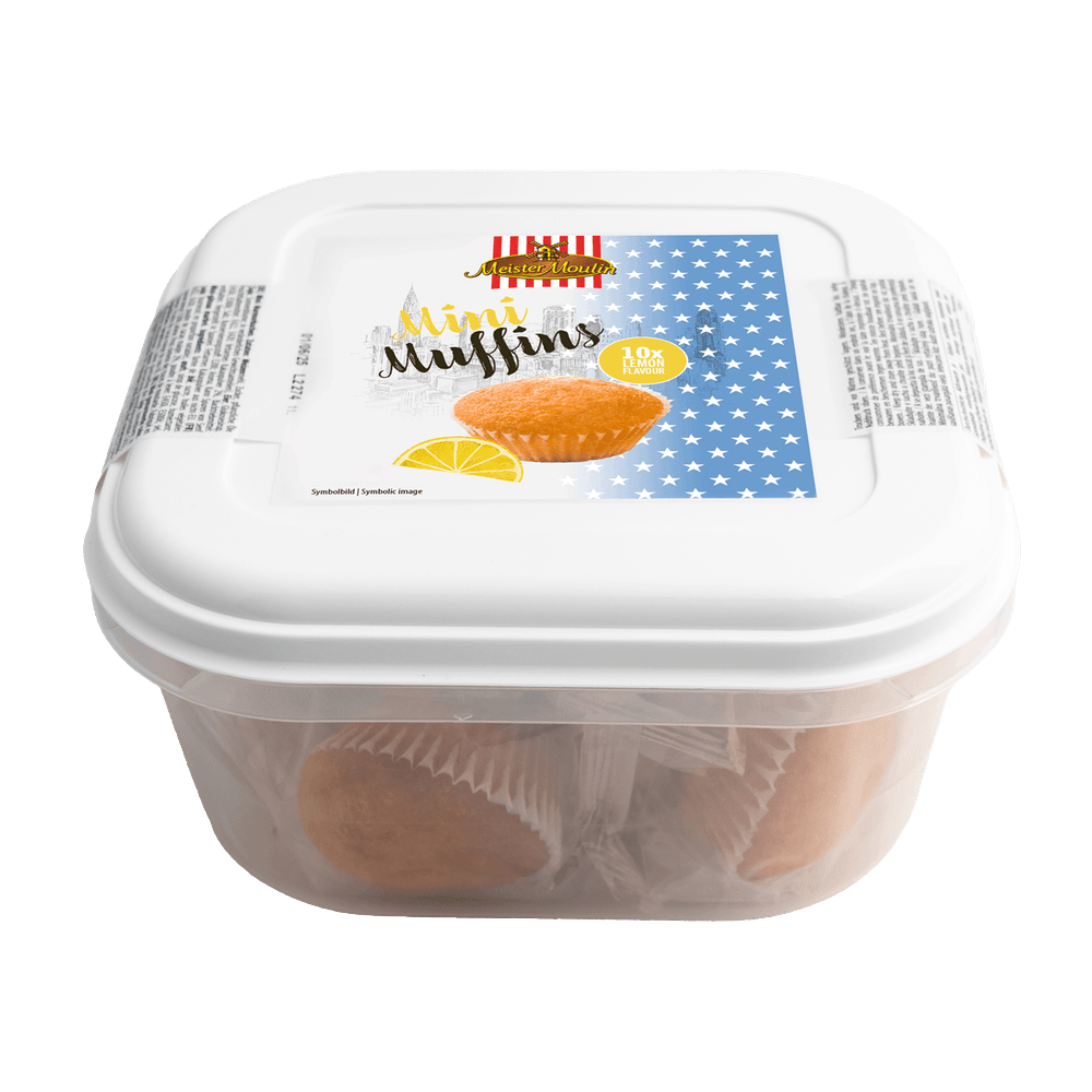 Meister Moulin Mini Muffins Lemon 250g