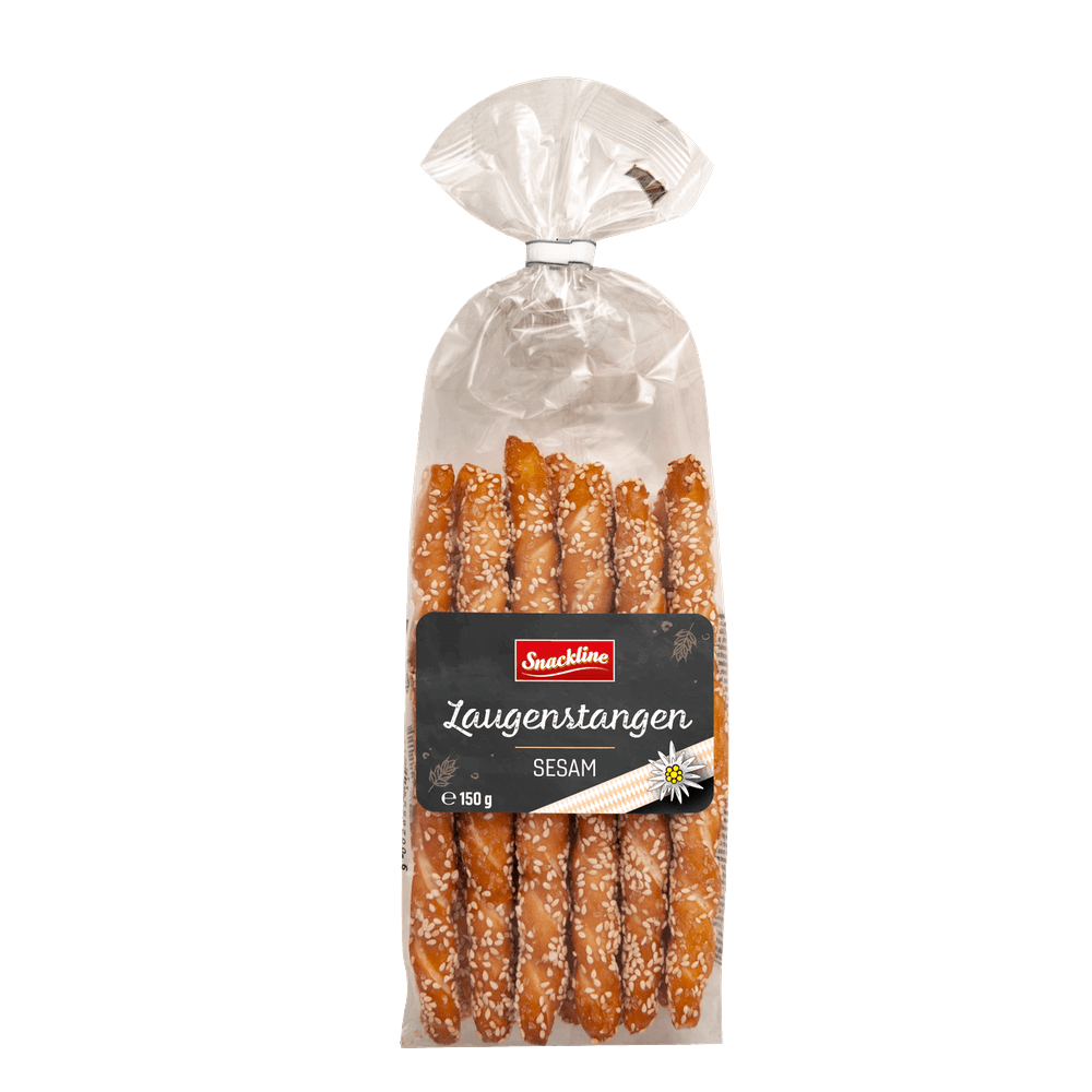 Snackline Laugenstangen Sesam 150g