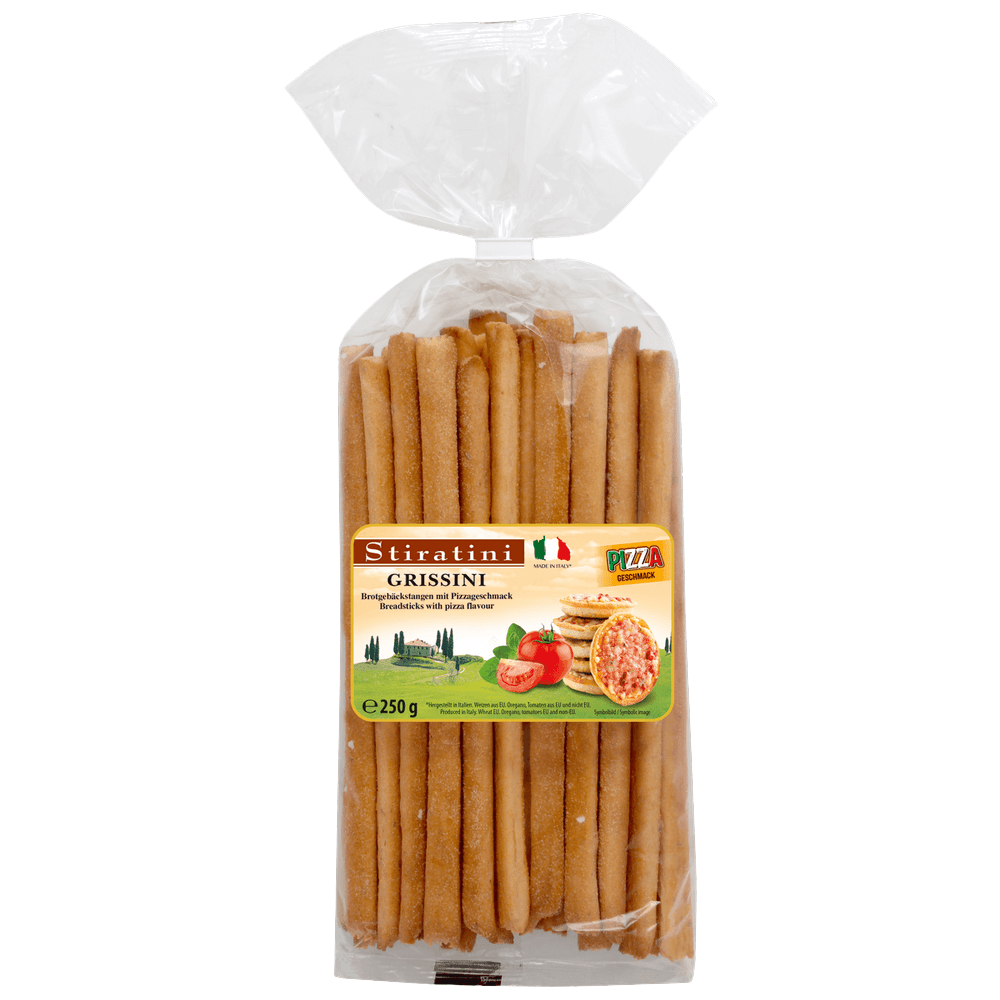 Stiratini Grissini Brotgebäckstangen Pizza 250g