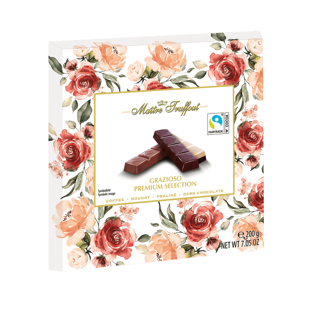 Maitre Truffout Grazioso Premium Selection Pralinenriegel 200g