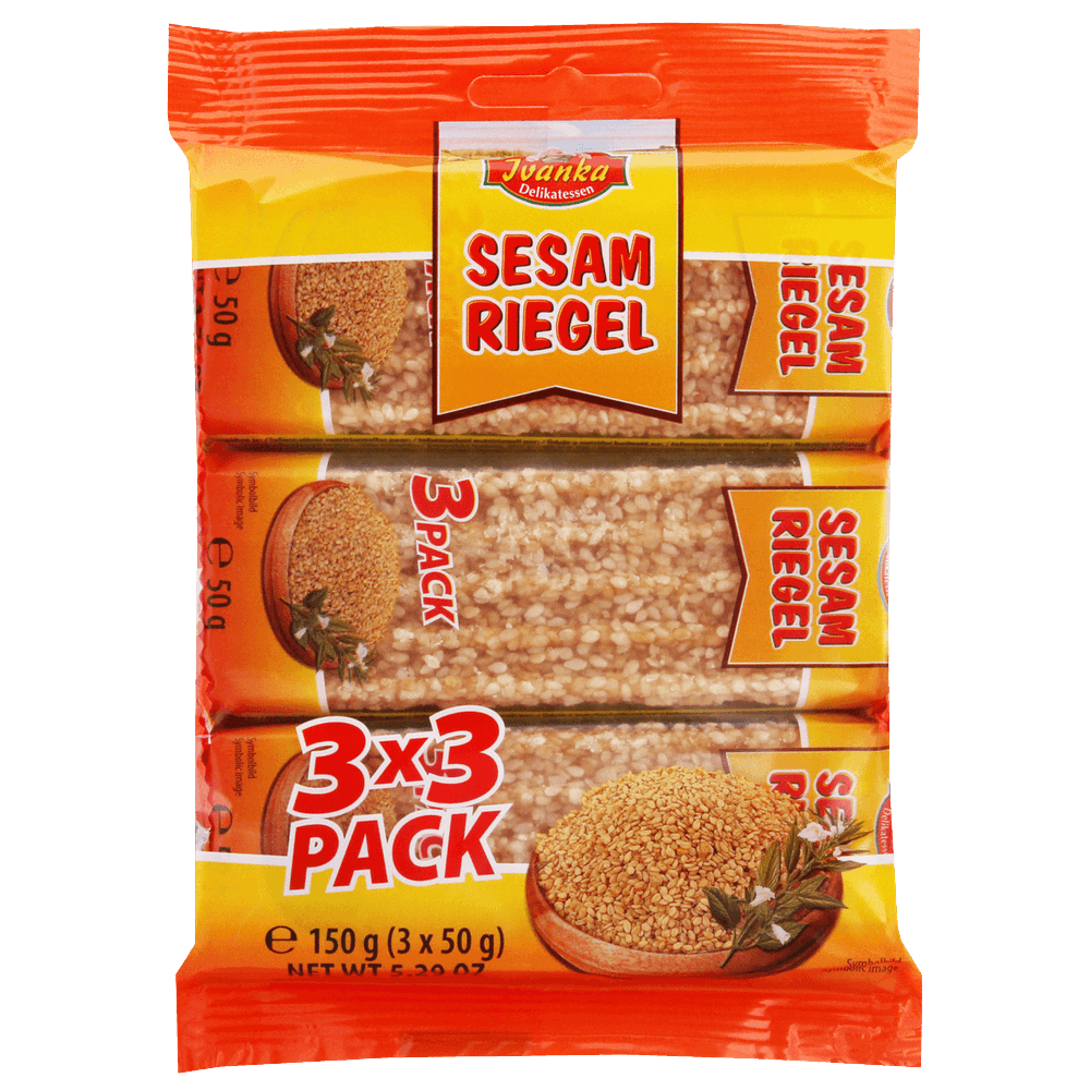 Ivanka Karamellisierter Sesamriegel 150g (3x50g)