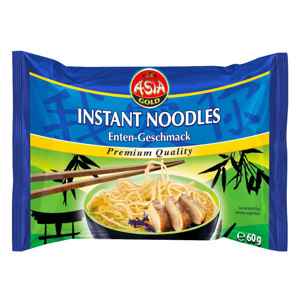 Asia Gold Instant Nudeln Ente 30x 60g