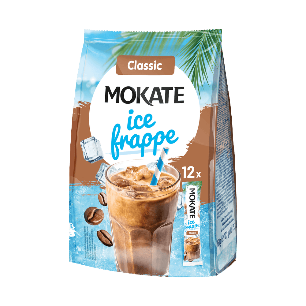 Mokate Instant Kaffeepulver Ice Frappe Classic 150g (12x12,5g)