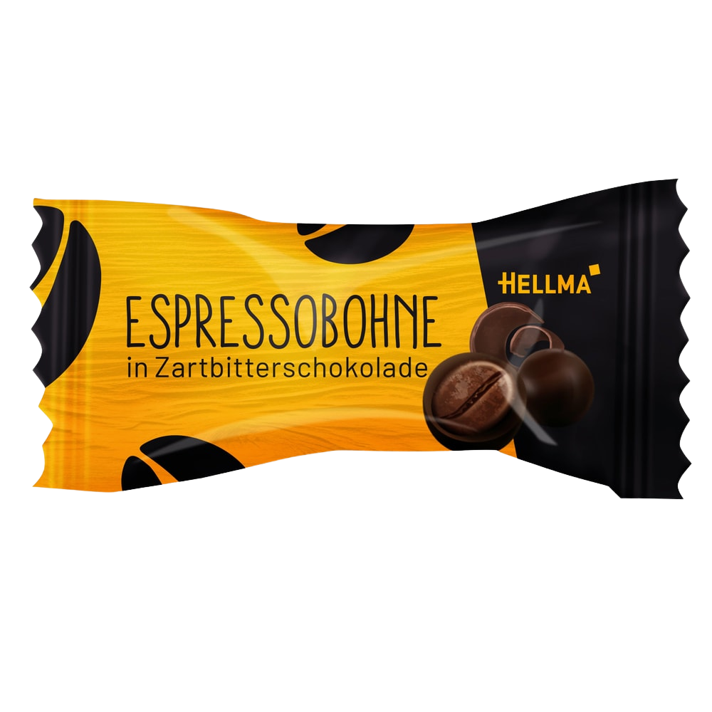 HELLMA Espressobohne Zartbitter 380 St. 420g
