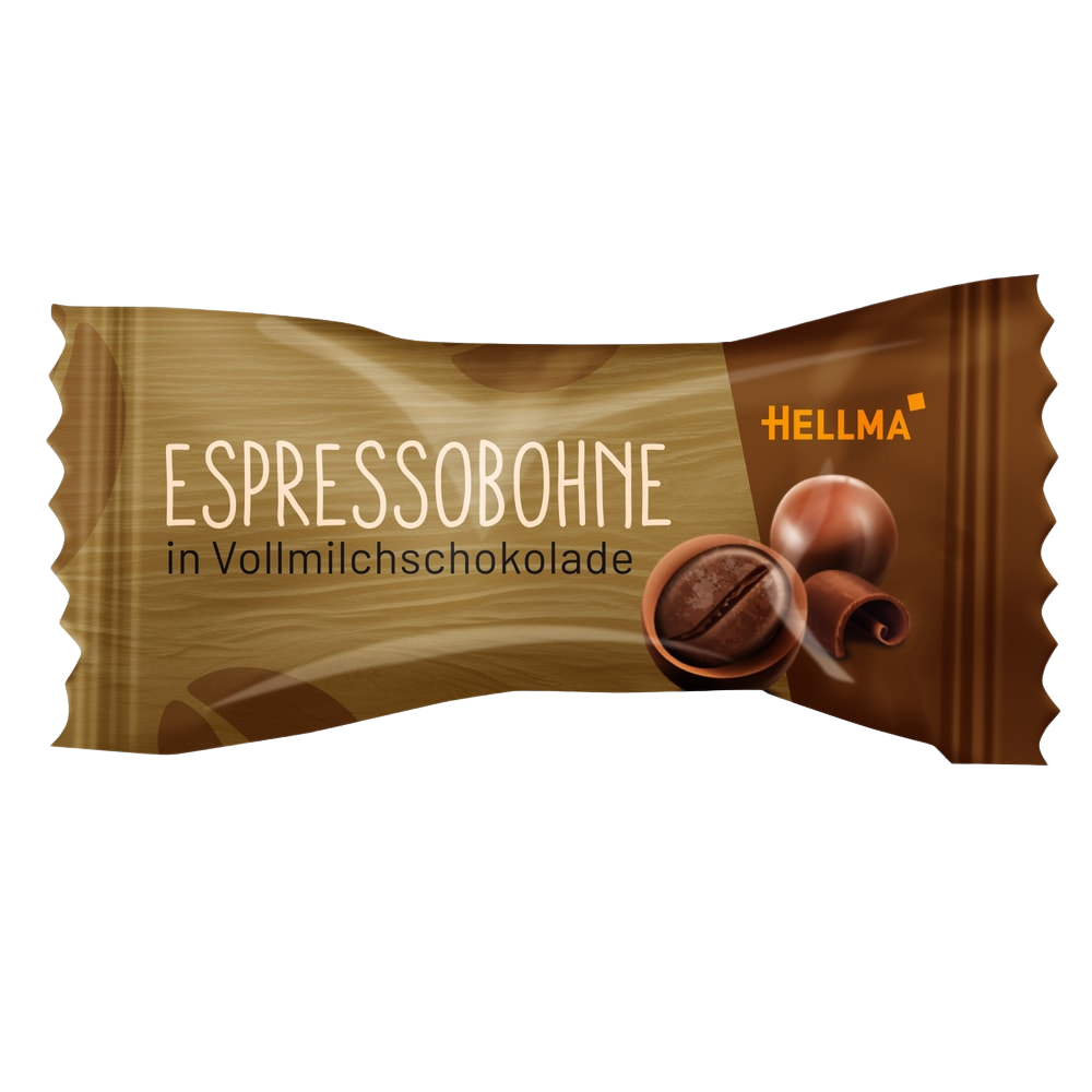 HELLMA Espressobohne Vollmilch 380 St. 420g