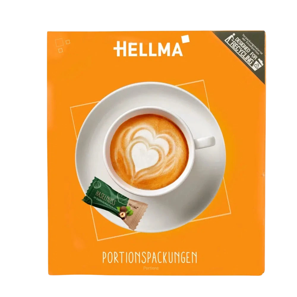 HELLMA Haselnuss Vollmilch 380 St. 910g