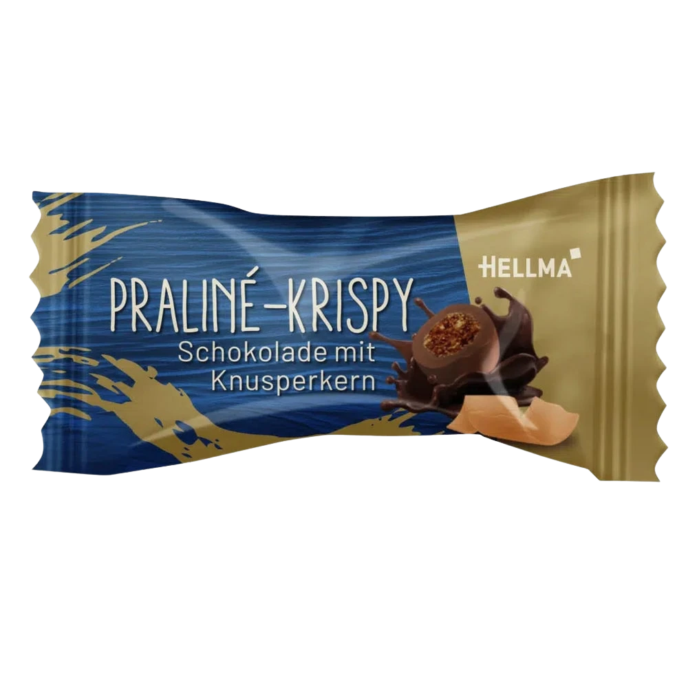 HELLMA Praliné-Krispy 380 St. 550g