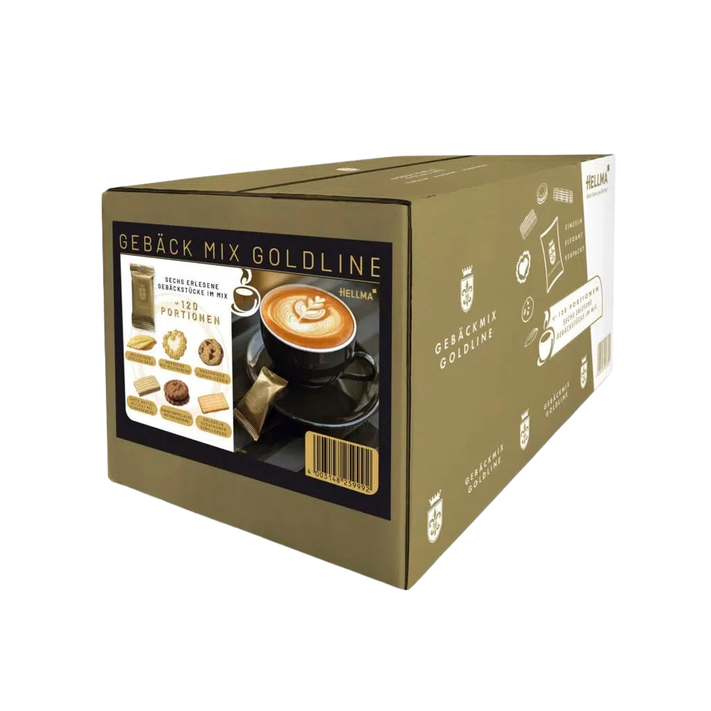 HELLMA Gebäck Mix Goldline 120 St. 860g
