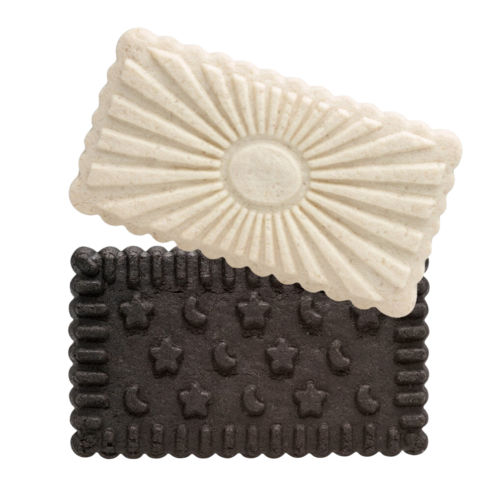 HELLMA Feines Gebäck Black & White 200 St. 1,12kg