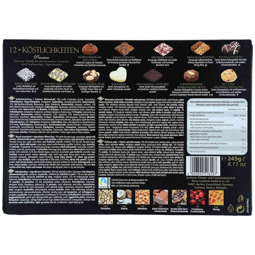 Henry Lambertz 12 Köstlichkeiten Premium 245g