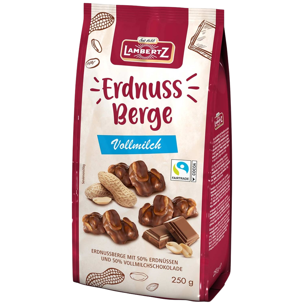 Lambertz Erdnussberge Vollmilch 250g