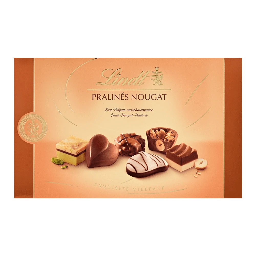 Lindt Pralinés Nougat 200g