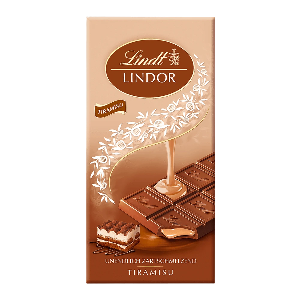 Lindt LINDOR Tafel Tiramisu 100g