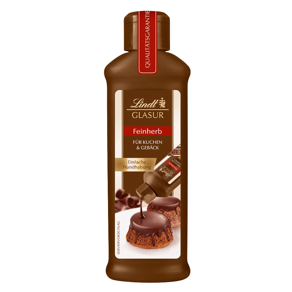 Lindt Glasur Feinherb, 200g MHD 30.07.2026