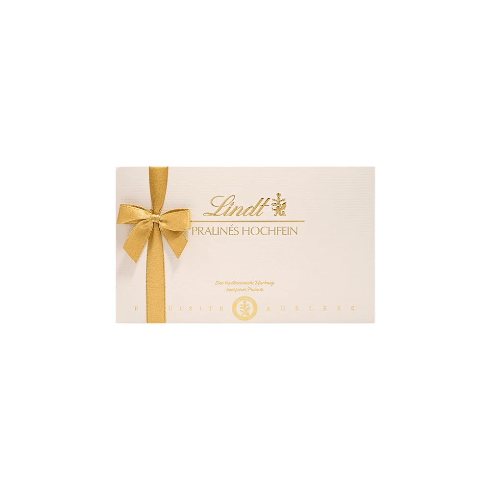 Lindt Pralinen Hochfein 120g Packung