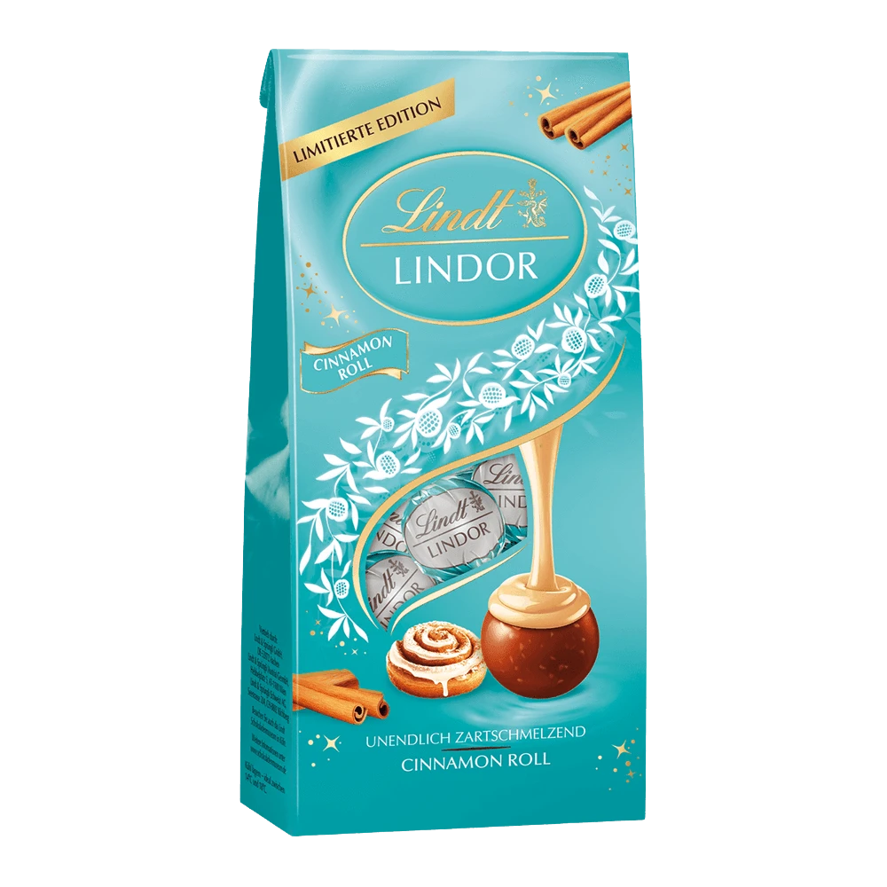 Lindt LINDOR Cinnamon Roll Kugeln 100g