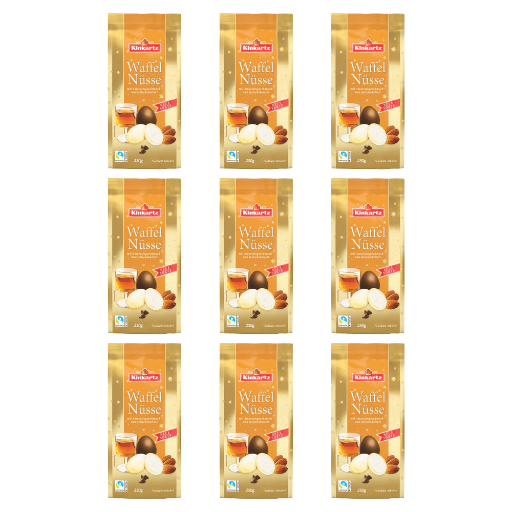 Kinkartz Waffelnüsse Amaretto Vollmilch 250g
