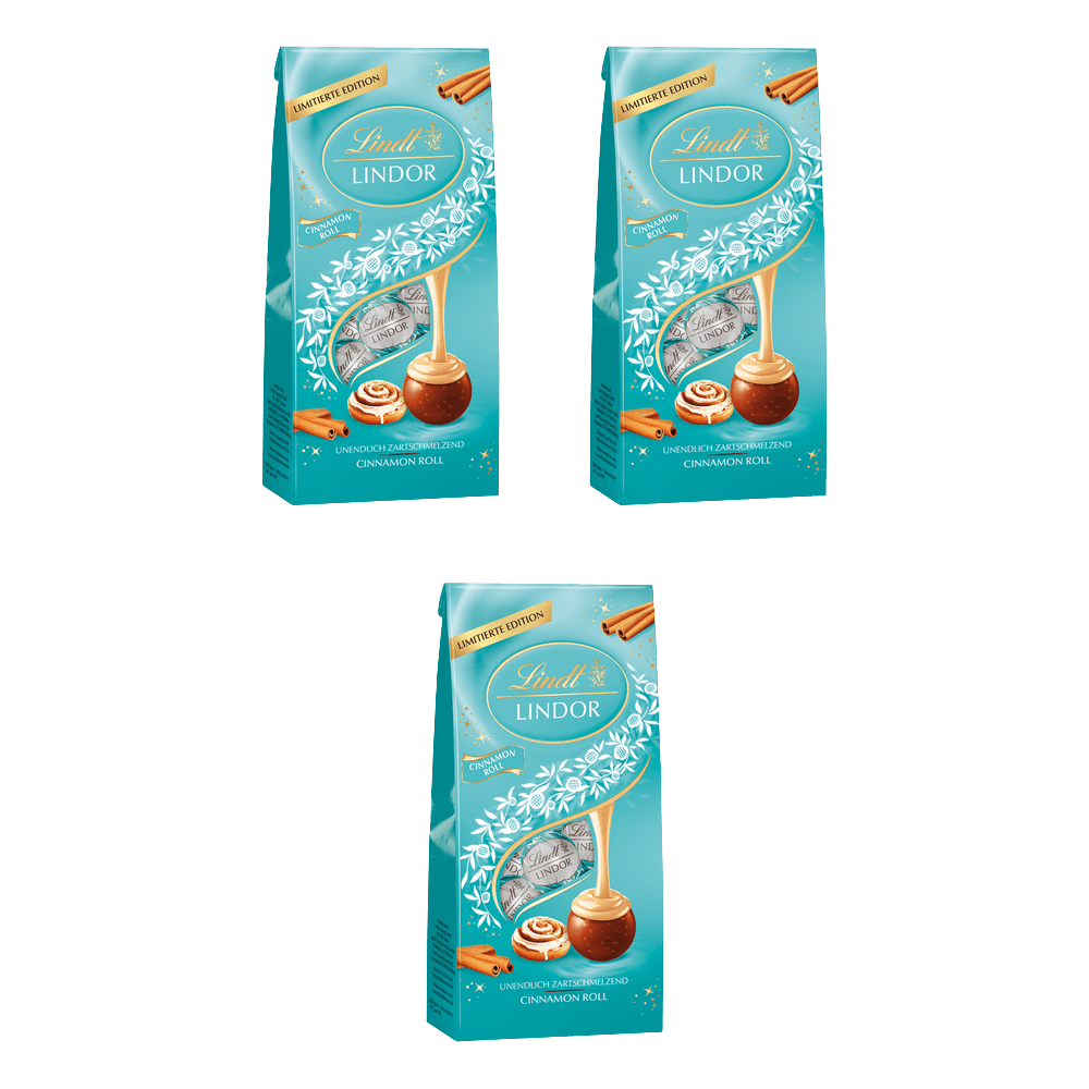 Lindt LINDOR Cinnamon Roll Kugeln 100g