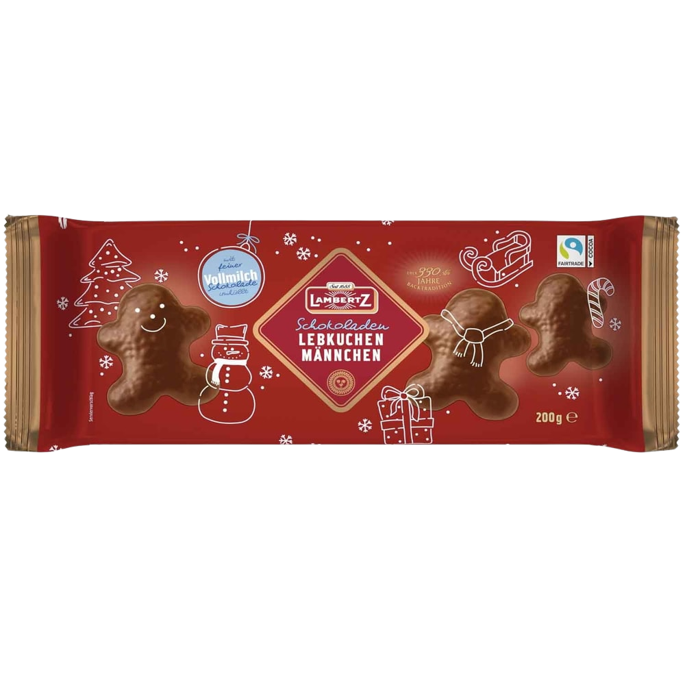 Lambertz Lebkuchenmännchen Vollmilch 200g