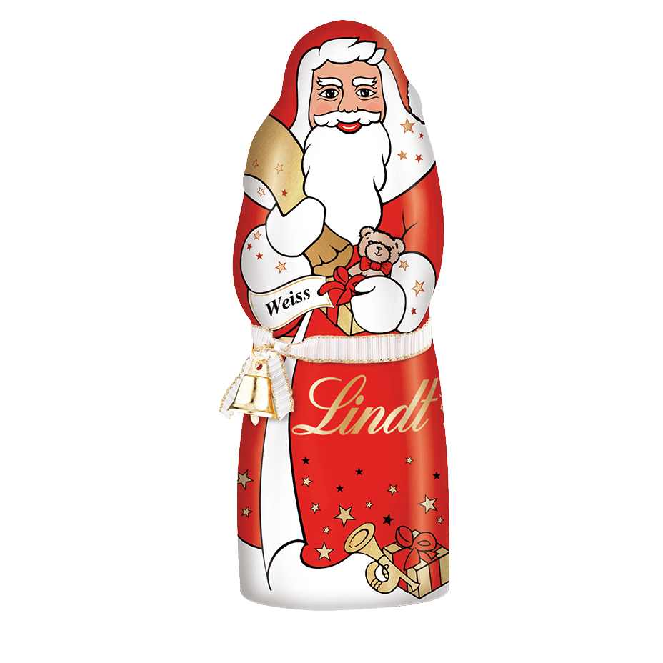 Lindt Weihnachtsmann Weiße Schokolade 125 g