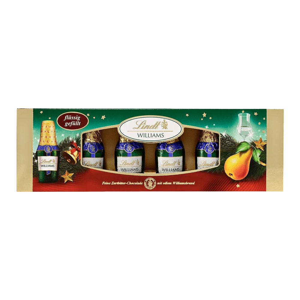 Lindt Alkohol-Fläschchen Williams 131 g