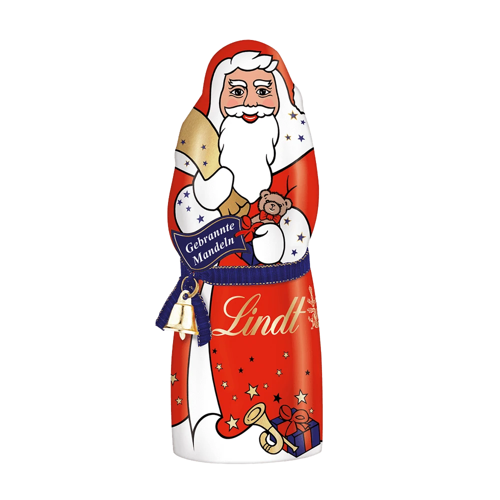 Lindt Weihnachtsmann Gebrannte Mandeln 125 g