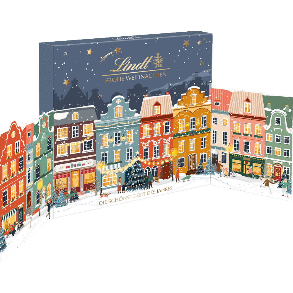 Lindt Winterhäuser Adventskalender 153 g