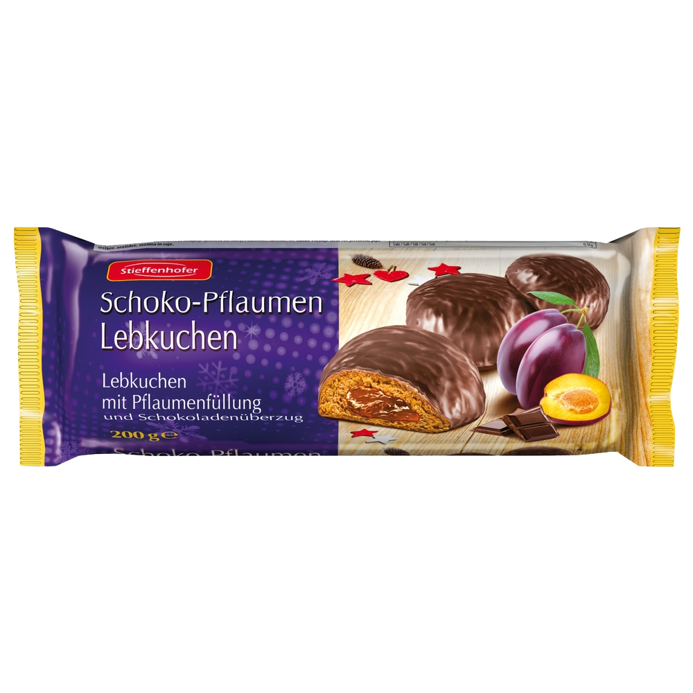 Stieffenhofer Schoko-Pflaumen Lebkuchen 200 g