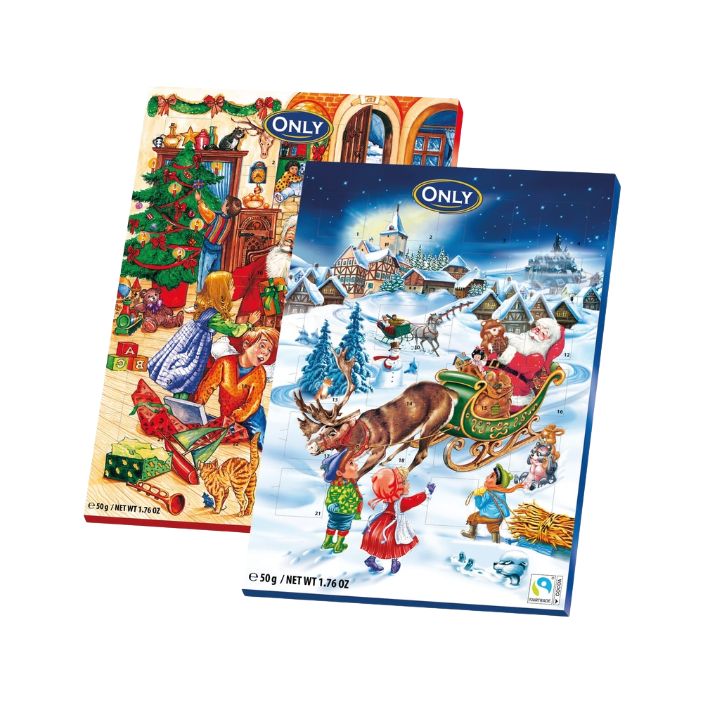 ONLY Milchschokolade-Adventskalender 50 g