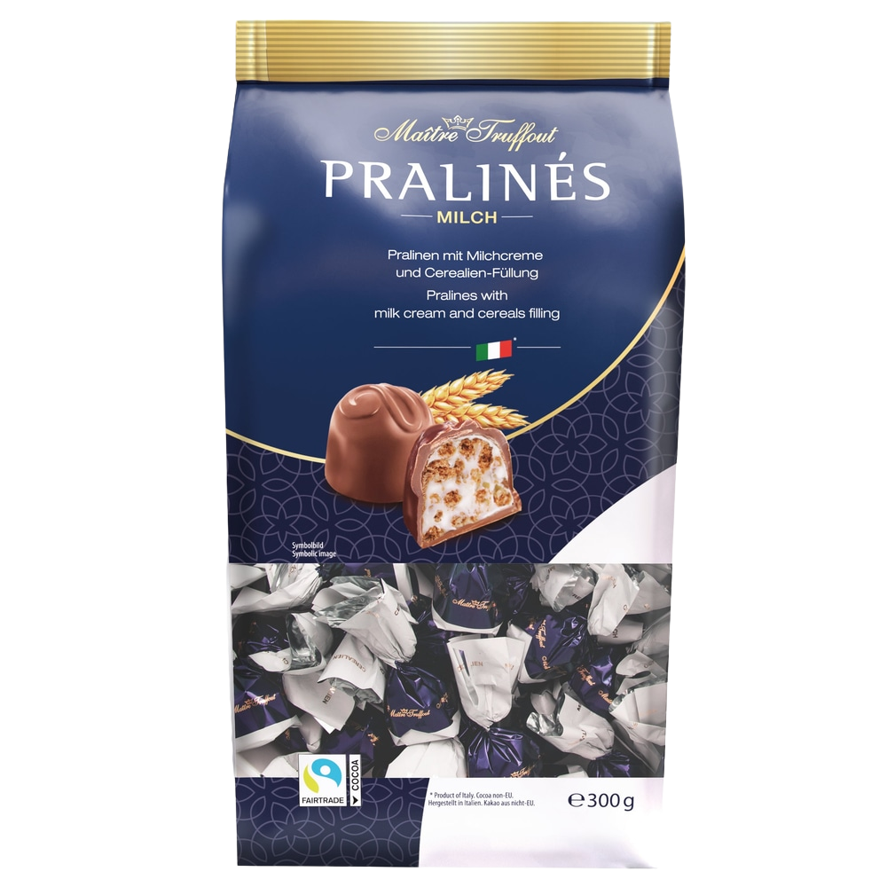 Maître Truffout Milchcreme-Cerealien Pralinen 300 g