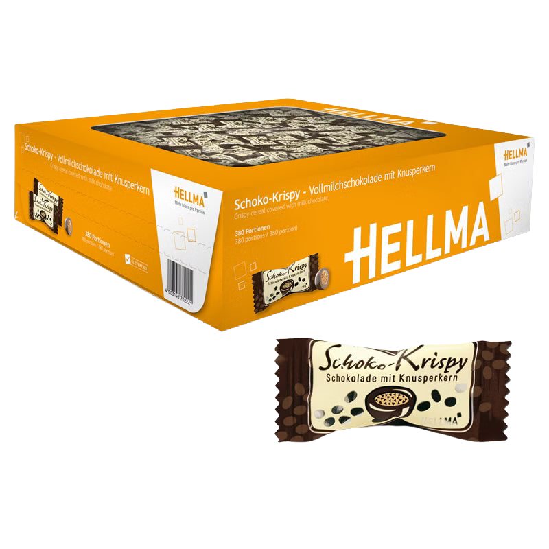HELLMA Schoko-Krispy 380 St. 420g