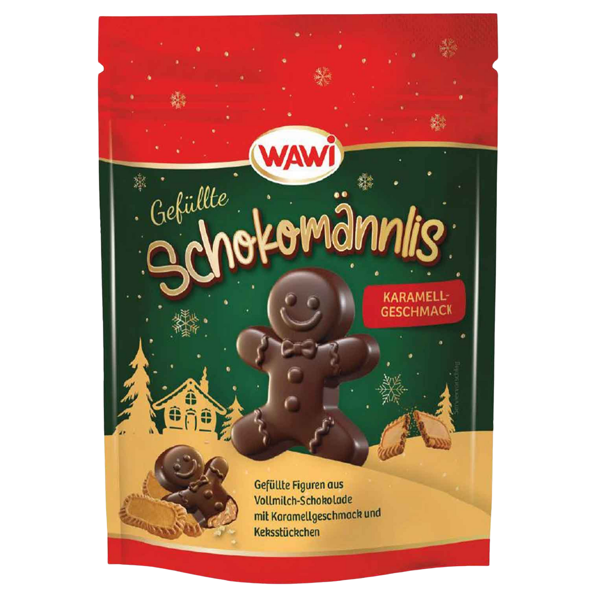 WAWI Schokomännlis Karamell, 120 g