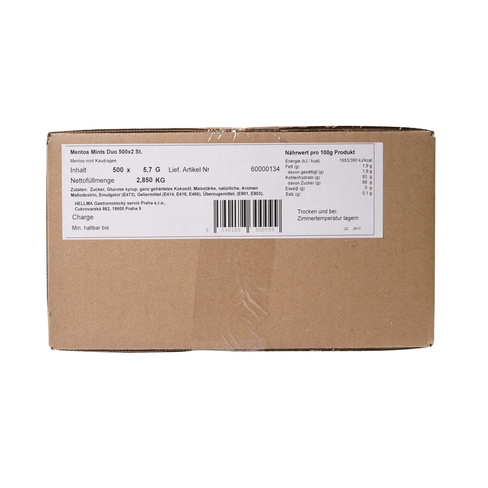 Mentos Mints Duo 500x2 St. 2,85kg