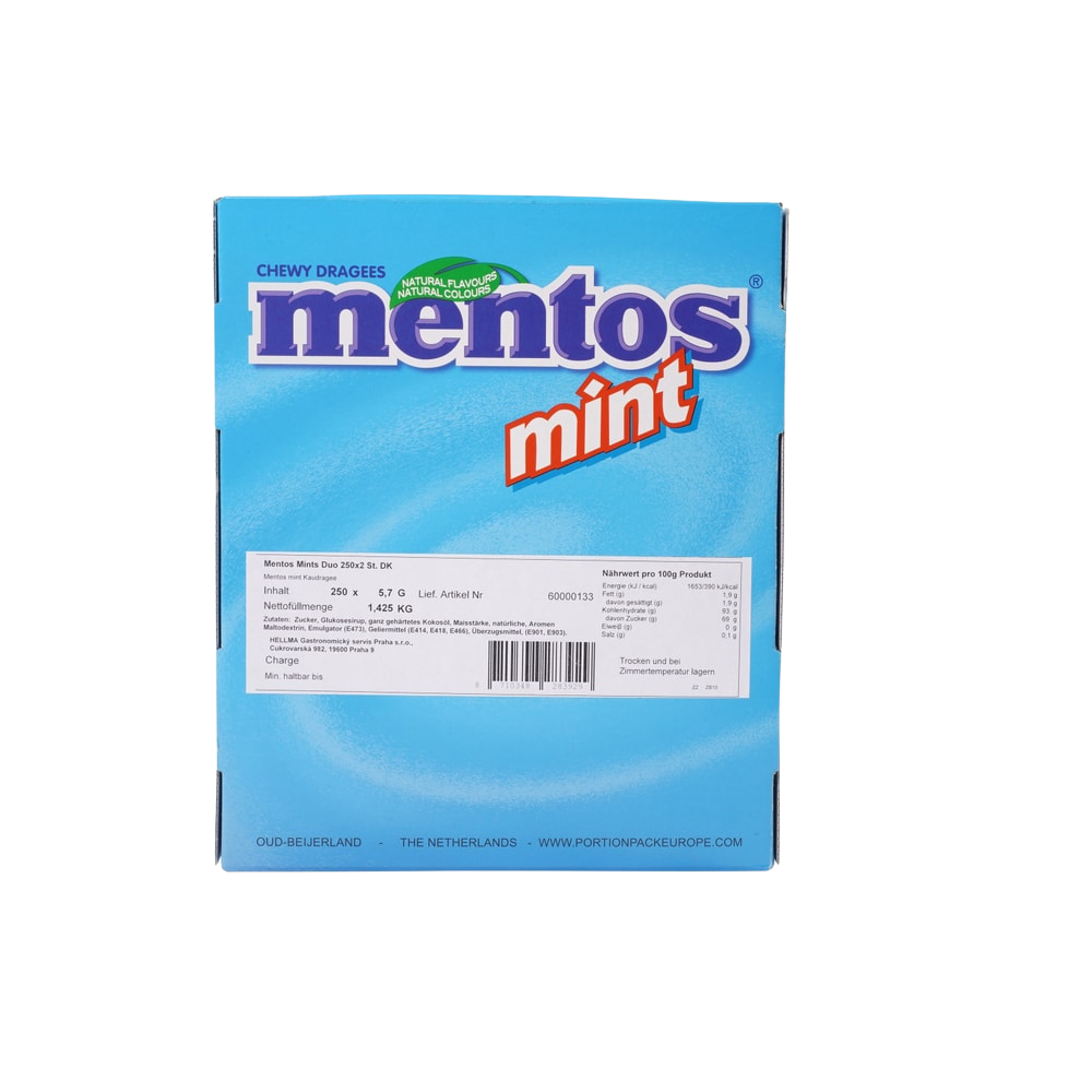 Mentos Mints Duo 250x2 St. 1,425kg