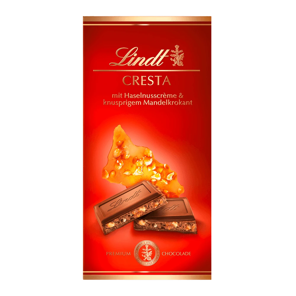 Lindt Cresta Schokolade 100g Tafel